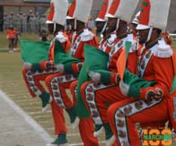 FAMU Drum Majors performing at the South Carolina State game